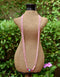 Long Necklace Japani Poth 3 Bead (Pink)
